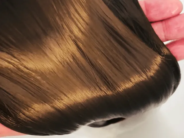 艶のあるヘアスタイル